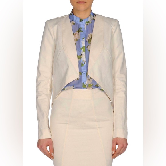 Titania Ingris Geometric blazer Cream/Ecru - Picture 4 of 4